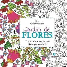 Livro de Colorir Jardim de Flores