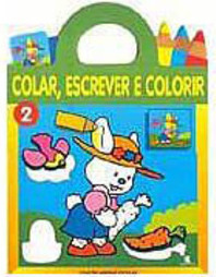 Colar, Escrever e Colorir - vol. 2