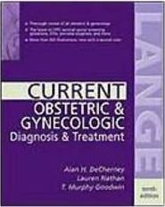 Current Obstetric and Gynaecologic Diagnosis and Treatment - Importado