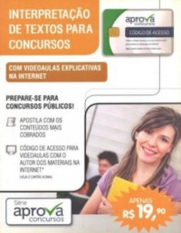 Interpretação de textos para concursos (Série aprova concursos)