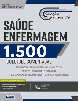 Passe já - Saúde - Enfermagem - 1.500 questões