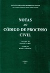 Notas ao código de processo civil