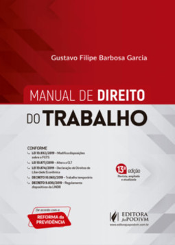 Manual de direito do trabalho