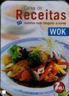 Caixa de receitas - 50 Receitas com imagens a cores - Wok