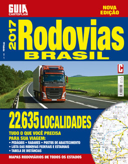 Guia Cartoplam rodovias Brasil 2017