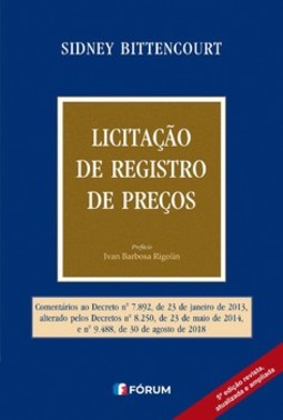 Licitação de registro de preços