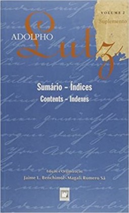 Adolpho Lutz - Sumário - Índices: suplemento
