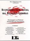 Responsabilidade social nas relações laborais