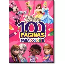 100 Paginas Para Colorir - Meninas - Disney