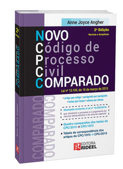 Novo código de processo civil comparado
