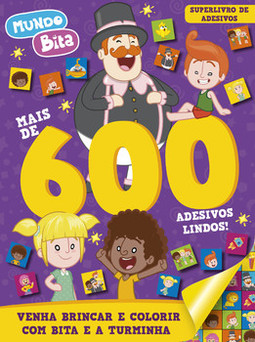 Mundo Bita - Superlivro de adesivos - 600 adesivos
