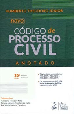 Novo código de processo civil: Anotado