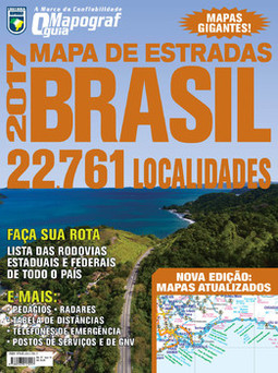 Mapa de estradas Brasil 2017