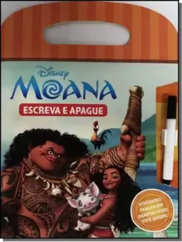 Disney escreva e apague - moana