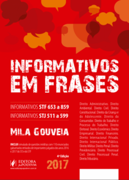 Informativos em frases: STF e STJ
