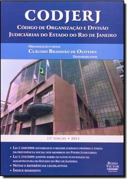 Codjerj: Código de Organização e Divisão Judiciárias do Rio de Janeiro
