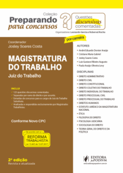Magistratura do trabalho: juiz do trabalho