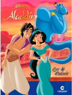 LER E COLORIR ALADDIN