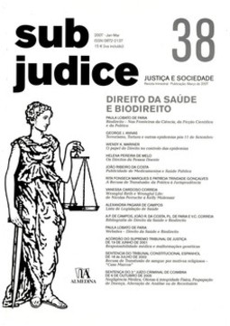 Sub judice: direito da saúde e biodireito