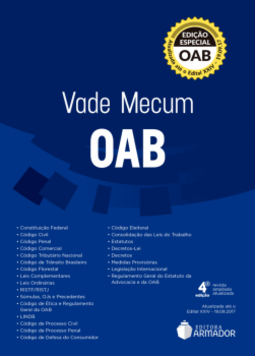 Vade mecum OAB: atualizado até o edital XXIV - 19.09.2017