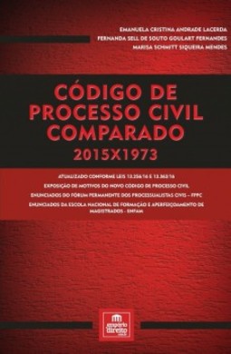Código de processo civil comparado 2015X1973