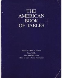 The American Book of tables