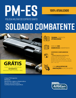 PM-ES - Polícia Militar do Espírito Santo - Soldado combatente