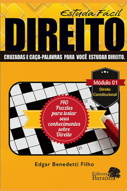 Estuda fácil Direito: Cruzadas e caça-palavras para você estudar direito
