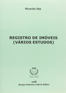 Registro de Imóveis. Vários Estudos