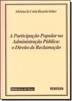 Participação Popular na Administração Publica, A