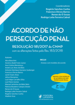 Acordo de não persecução penal: resolução 181/2017 do CNMP