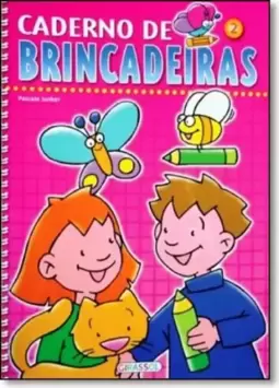 Caderno De Brincadeiras 2 Rosa