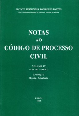 Notas ao código de processo civil