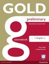 Gold: preliminary - Coursebook with MyEnglishLab