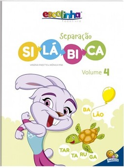 Escolinha Separação silábica: Vol. 4