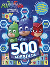 Pj Masks: superlivro de adesivos - 500 adesivos