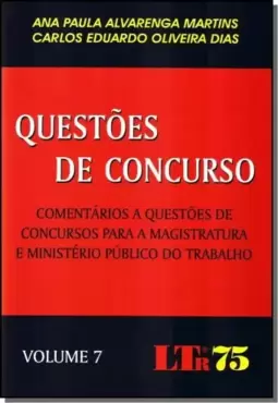 Questoes De Concurso - Volume 7