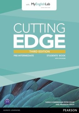 Cutting edge: pre-intermediate - Students' book with DVD-ROM and MyEnglishLab pack