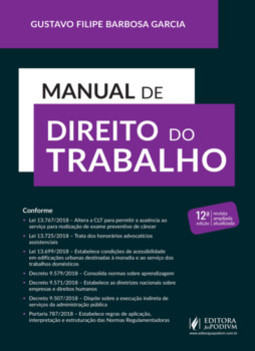 Manual de direito do trabalho