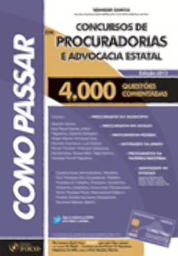 COMO PASSAR EM CONCURSOS DE PROCURADORIAS