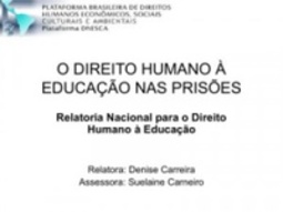 Relatoria Nacional para o Direito Humano à Educação