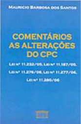 Comentários as Alterações do CPC