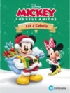 Livro Médio Ler e colorir - Mickey Natal