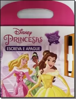 Escreve E Apague Disney - Princesas