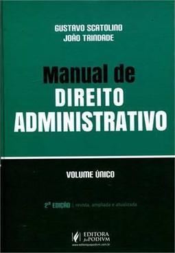 MANUAL DE DIREITO ADMINISTRATIVO