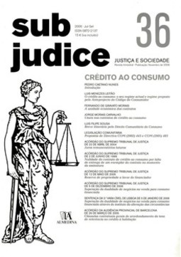 Sub judice: crédito ao consumo