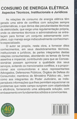 Consumo de Energia Elétrica - Aspectos Técnicos, Institucionais e Jurídicos