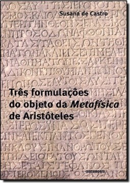 Tres Formulacoes Obj Da Metafisica De Aristoteles