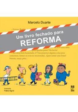 UM LIVRO FECHADO PARA REFORMA