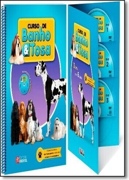 Curso de Banho & Tosa - Acompanha 3 Dvds